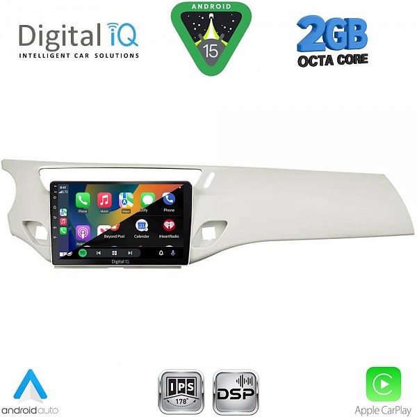 DIGITAL IQ RSF 4092WH_CPA (9inc) MULTIMEDIA TABLET for CITROEN C3 - DS3 mod. 2009-2016 (WHITE)
