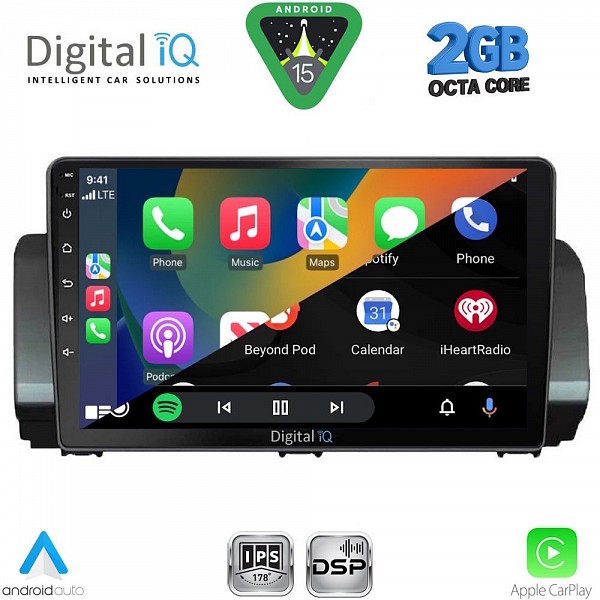 DIGITAL IQ RSF 4109_CPA (9inc) MULTIMEDIA TABLET for DACIA LOGAN - SANDERO - JOGGER mod. 2020-2026