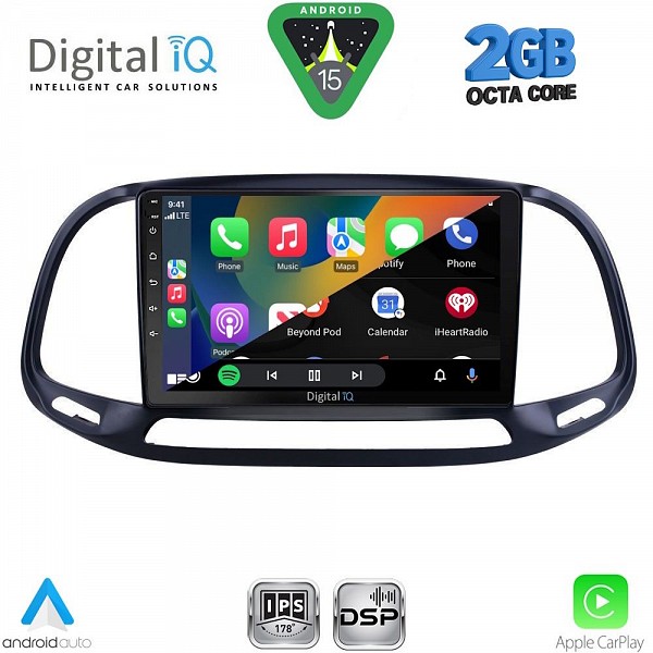 DIGITAL IQ RSF 4138_CPA (9inc) MULTIMEDIA TABLET for FIAT DOBLO ? OPEL COMBO mod. 2015-2018