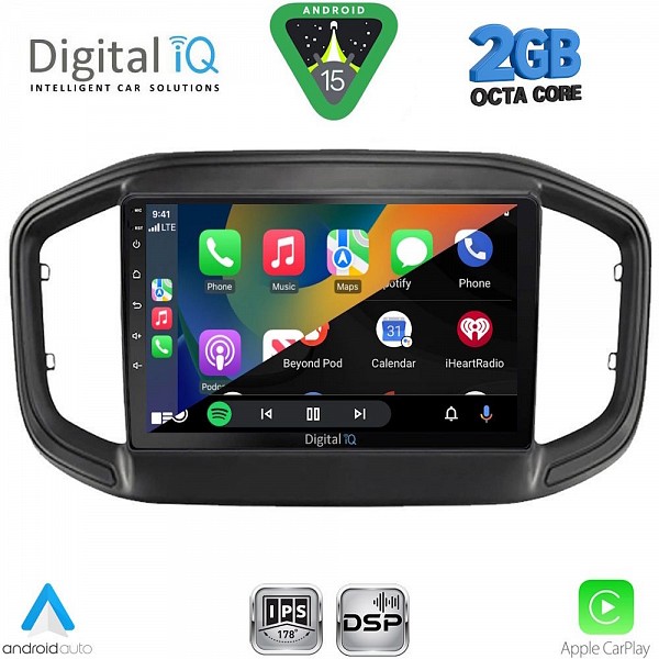 DIGITAL IQ RSF 4147_CPA (9inc) MULTIMEDIA TABLET for FIAT STRADA mod. 2020-2026