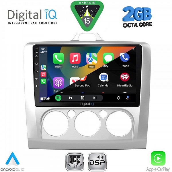 DIGITAL IQ RSF 4156_CPA A/C (9inc) MULTIMEDIA TABLET for FORD FOCUS mod. 2005-2012
