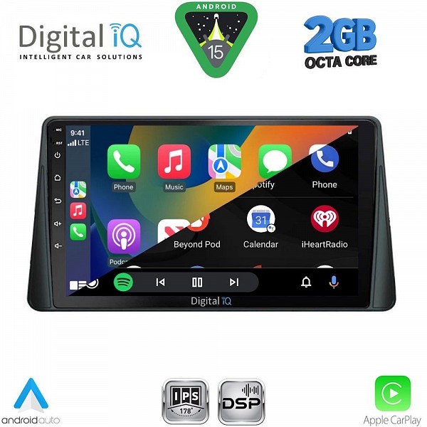 DIGITAL IQ RSF 4158_CPA (9inc) MULTIMEDIA TABLET for FORD FOCUS mod. 2019-2025