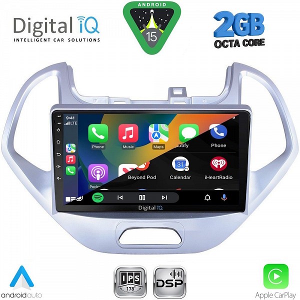 DIGITAL IQ RSF 4167LO_CPA (9inc) MULTIMEDIA TABLET for FORD KA mod. 2017-2024