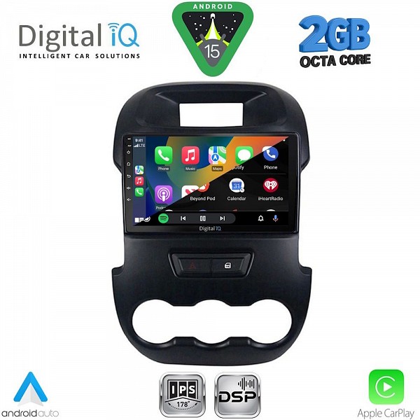 DIGITAL IQ RSF 4171_CPA (9inc) MULTIMEDIA TABLET for FORD RANGER mod. 2011-2015
