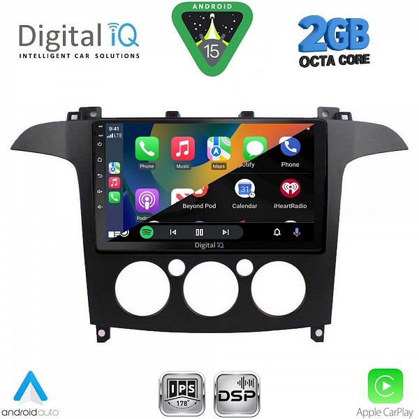 DIGITAL IQ RSF 4175_CPA A/C (9inc) MULTIMEDIA TABLET for FORD SMAX mod. 2006-2014