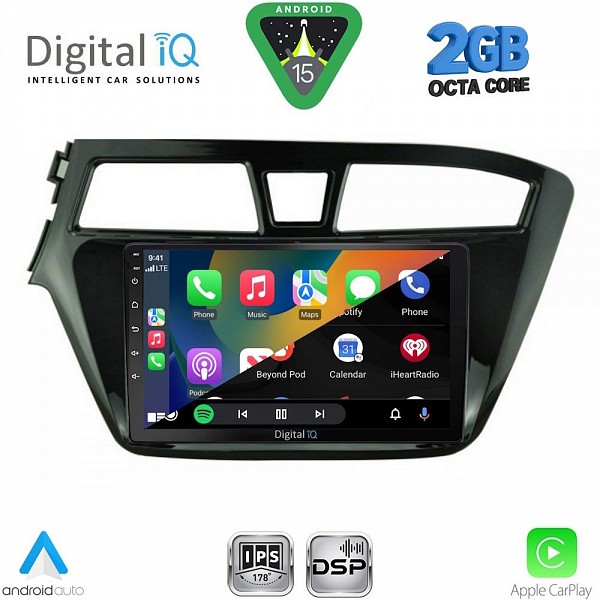 DIGITAL IQ RSF 4229_CPA (9inc) MULTIMEDIA TABLET for HYUNDAI i20 mod. 2014-2018