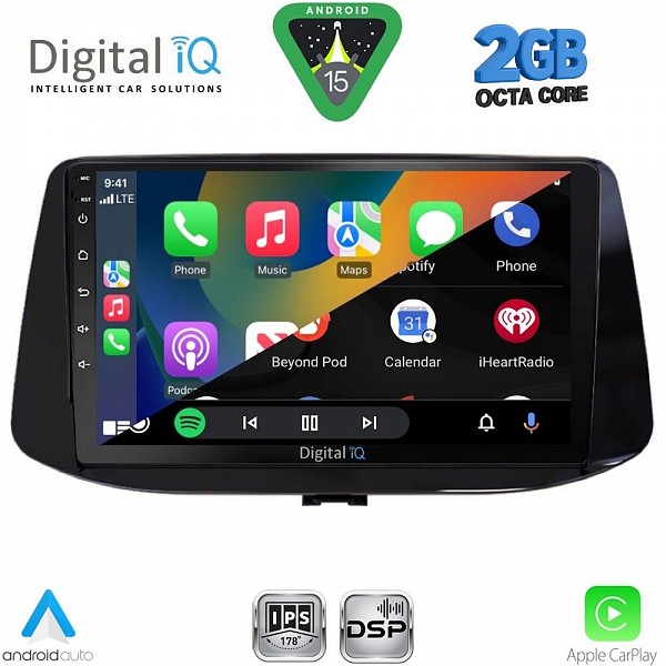 DIGITAL IQ RSF 4233_CPA (9inc) MULTIMEDIA TABLET for HYUNDAI i30 mod. 2018-2025