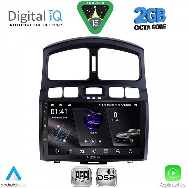DIGITAL IQ RSF 4236_CPA (9inc) MULTIMEDIA TABLET for HYUNDAI SANTA FE  mod. 2003-2006
