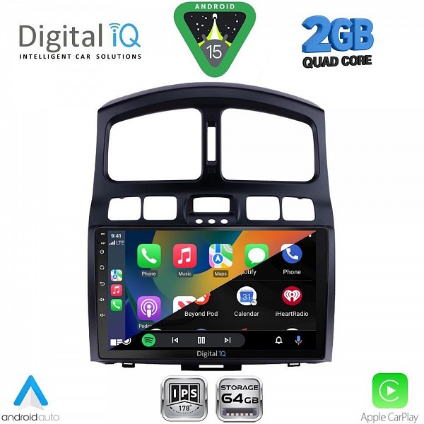 DIGITAL IQ RSF 4236_CPA (9inc) MULTIMEDIA TABLET for HYUNDAI SANTA FE  mod. 2003-2006