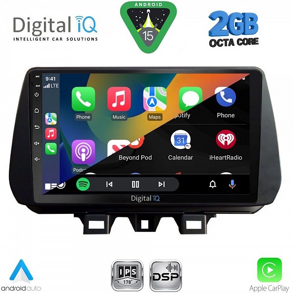 DIGITAL IQ RSF 4244_CPA (9inc) MULTIMEDIA TABLET for HYUNDAI TUCSON mod. 2019-2023