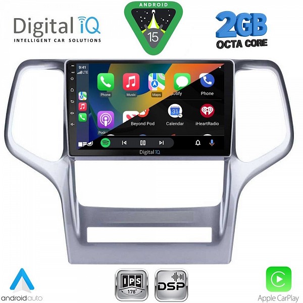 DIGITAL IQ RSF 4282_CPA (9inc) MULTIMEDIA TABLET for JEEP GRAND CHEROKEE mod. 2011-2014