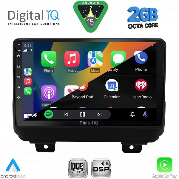 DIGITAL IQ RSF 4298_CPA (9inc) MULTIMEDIA TABLET for JEEP WRANGLER mod. 2018-2026