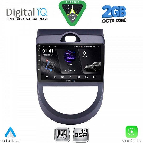 DIGITAL IQ RSF 4320_CPA (9inc) MULTIMEDIA TABLET for KIA SOUL mod. 2008-2013