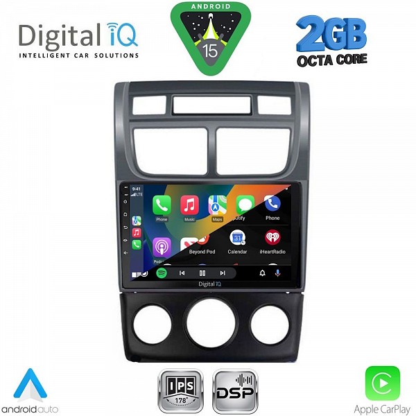 DIGITAL IQ RSF 4324BL_CPA (CLIMA+A/C) (9inc) MULTIMEDIA TABLET for KIA SPORTAGE mod. 2004-2010