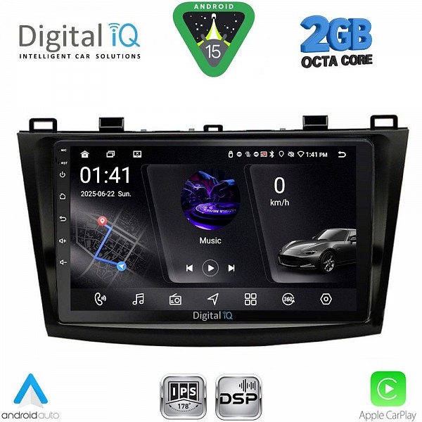 DIGITAL IQ RSF 4366_CPA (9inc) MULTIMEDIA TABLET for MAZDA 3 mod. 2009-2014