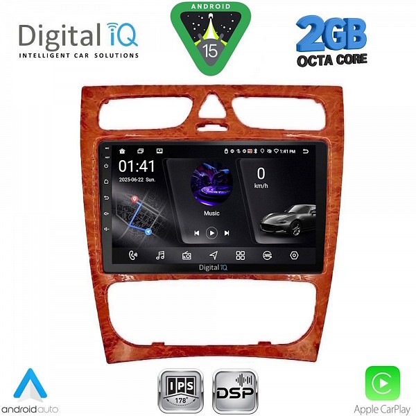 DIGITAL IQ RSF 4402CH_CPA (9inc) MULTIMEDIA TABLET for MERCEDES C (W203) mod. 1999-2004