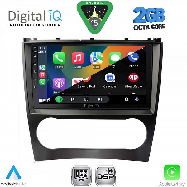 DIGITAL IQ RSF 4404_CPA (9inc) MULTIMEDIA TABLET for MERCEDES C ? CLK (W203-209) mod. 2004-2008