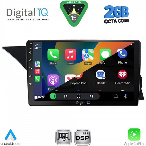 DIGITAL IQ RSF 4412_CPA (NTG 4.5) (9inc) MULTIMEDIA TABLET for MERCEDES GLK (X204) mod. 2013-2017