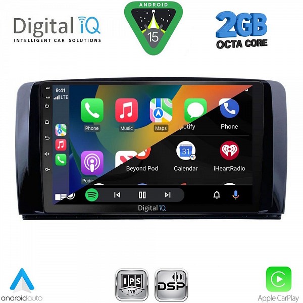 DIGITAL IQ RSF 4422_CPA (9inc) MULTIMEDIA TABLET for MERCEDES R (W251) mod. 2006-2015