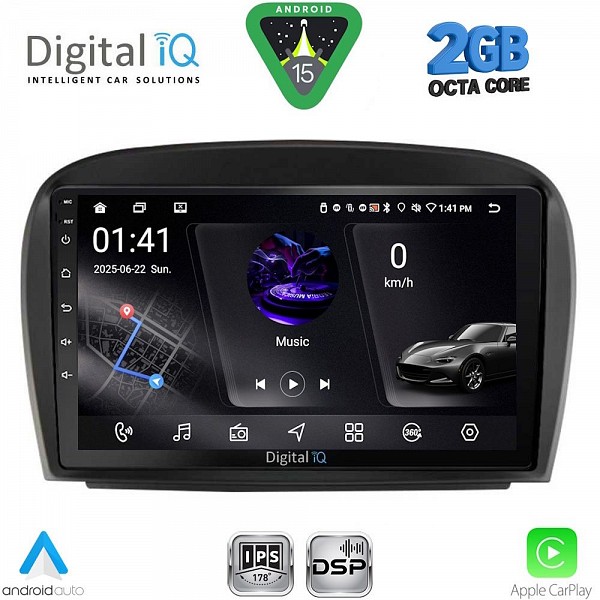 DIGITAL IQ RSF 4427_CPA (9inc) MULTIMEDIA TABLET for MERCEDES SL (R230) FACELIFT mod. 2006-2012