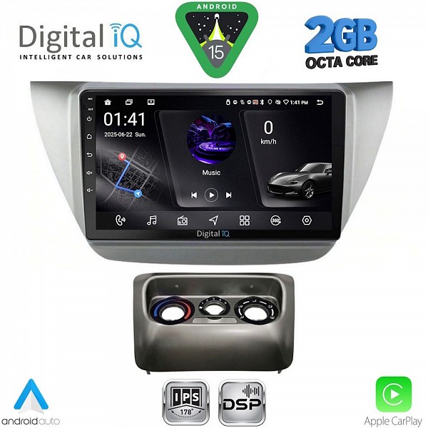 DIGITAL IQ RSF 4433_CPA (9inc) MULTIMEDIA TABLET for MITSUBISHI LANCER mod. 2000-2007