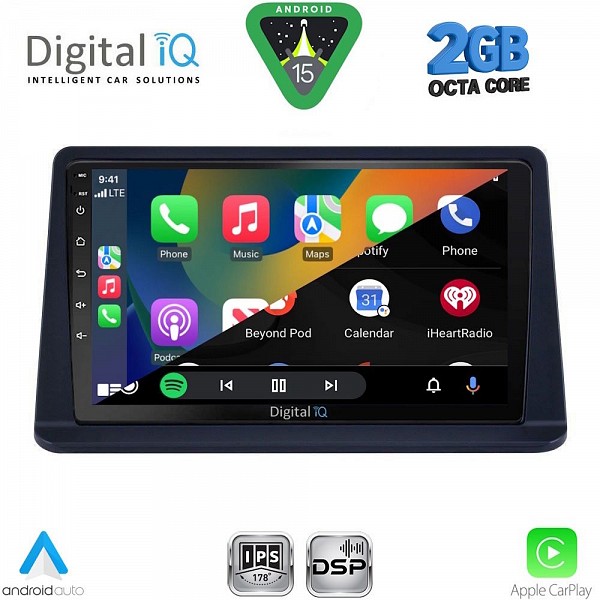 DIGITAL IQ RSF 4445_CPA (9inc) MULTIMEDIA TABLET for MITSUBISHI PAJERO mod. 1999-2006