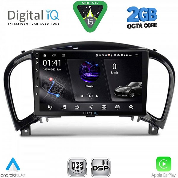 DIGITAL IQ RSF 4452_CPA (9inc) MULTIMEDIA TABLET for NISSAN JUKE mod. 2009-2020