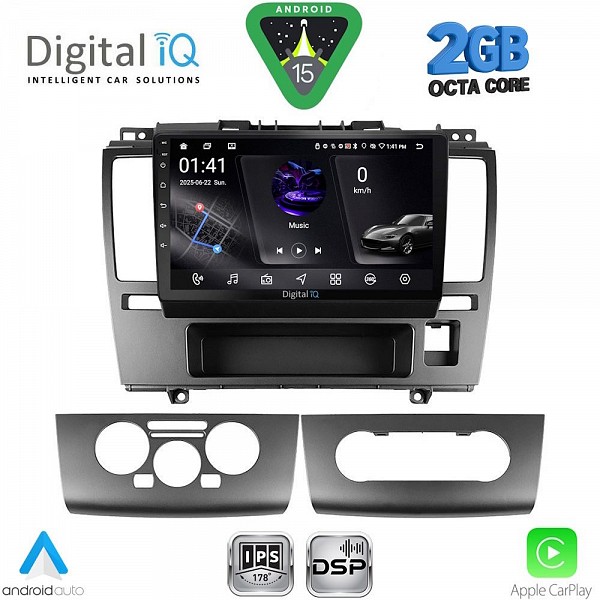DIGITAL IQ RSF 4465_CPA (9inc) MULTIMEDIA TABLET for NISSAN TIDA mod. 2004-2013