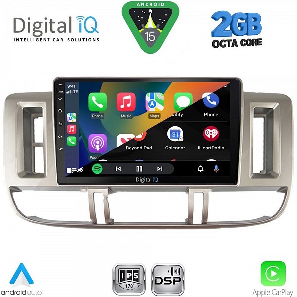 DIGITAL IQ RSF 4474_CPA (9inc) MULTIMEDIA TABLET for NISSAN XTRAIL mod. 2000-2004