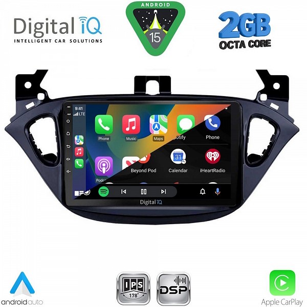 DIGITAL IQ RSF 4486_CPA (9inc) MULTIMEDIA TABLET for OPEL ADAM - CORSA Emod. 2014-2021