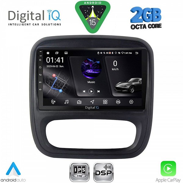 DIGITAL IQ RSF 4499_CPA (9inc) MULTIMEDIA TABLET for OPEL VIVARO ? RENAULT TRAFIC ? FIAT TALENDO ? NISSAN NV 300 mod. 2014-2020