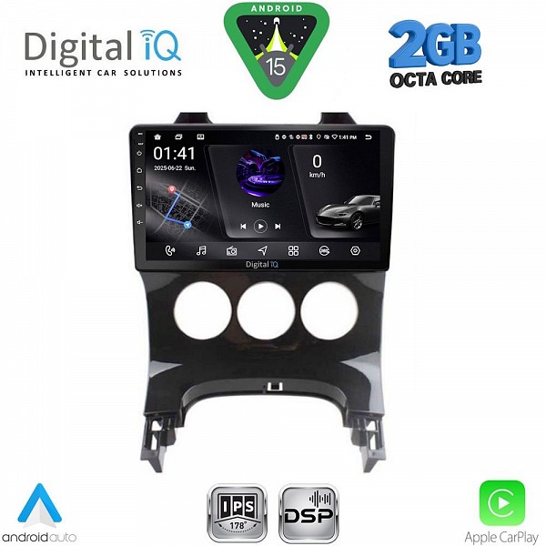 DIGITAL IQ RSF 4515_CPA A/C (9inc) MULTIMEDIA TABLET for PEUGEOT 3008 mod. 2008-2016  A/C