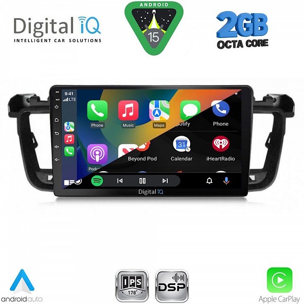 DIGITAL IQ RSF 4518_CPA (9inc) MULTIMEDIA TABLET for PEUGEOT 508 mod. 2010-2016