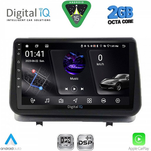 DIGITAL IQ RSF 4543_CPA (9inc) MULTIMEDIA TABLET for RENAULT CLIO mod. 2005-2011