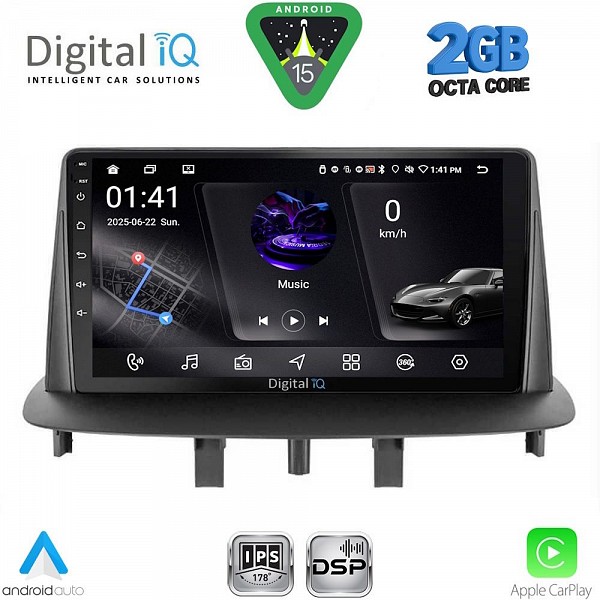 DIGITAL IQ RSF 4556_CPA (9inc) MULTIMEDIA TABLET for RENAULT MEGANE 3 mod. 2009-2016