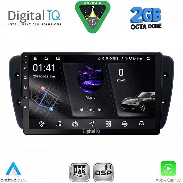 DIGITAL IQ RSF 4571_CPA (9inc) MULTIMEDIA TABLET for SEAT IBIZA mod. 2008-2015