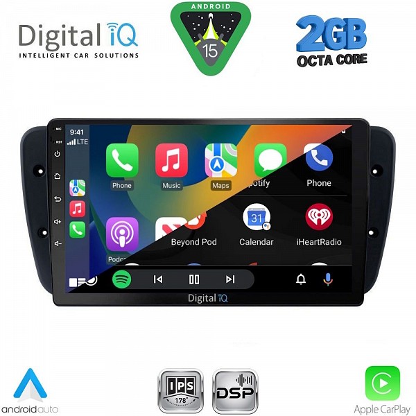 DIGITAL IQ RSF 4571_CPA (9inc) MULTIMEDIA TABLET for SEAT IBIZA mod. 2008-2015