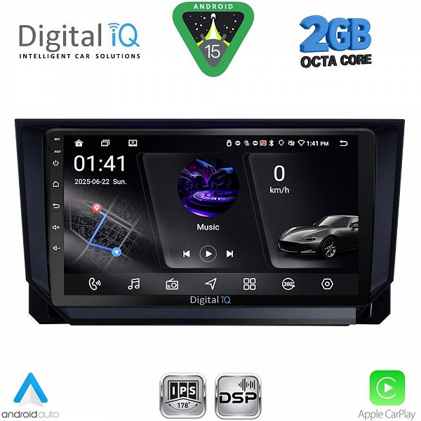 DIGITAL IQ RSF 4573_CPA (9inc) MULTIMEDIA TABLET for SEAT ARONA - IBIZA mod. 2018-2026
