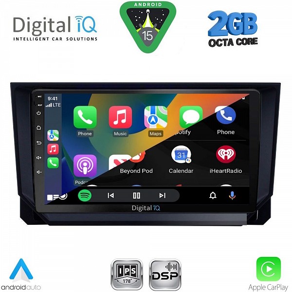 DIGITAL IQ RSF 4573_CPA (9inc) MULTIMEDIA TABLET for SEAT ARONA - IBIZA mod. 2018-2026