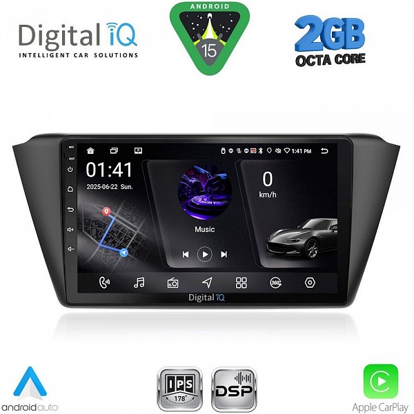 DIGITAL IQ RSF 4582_CPA (9inc) MULTIMEDIA TABLET for SKODA FABIA mod. 2015-2022