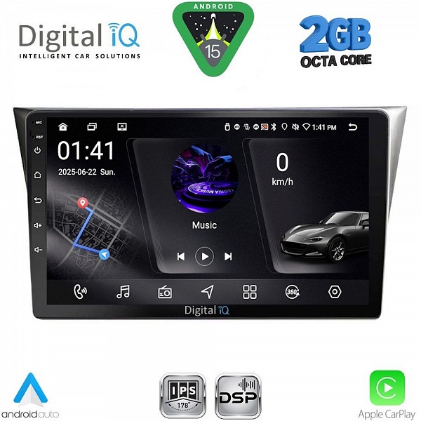 DIGITAL IQ RSF 4659_CPA (9inc) MULTIMEDIA TABLET for SUBARU IMPREZA mod. 2002-2008