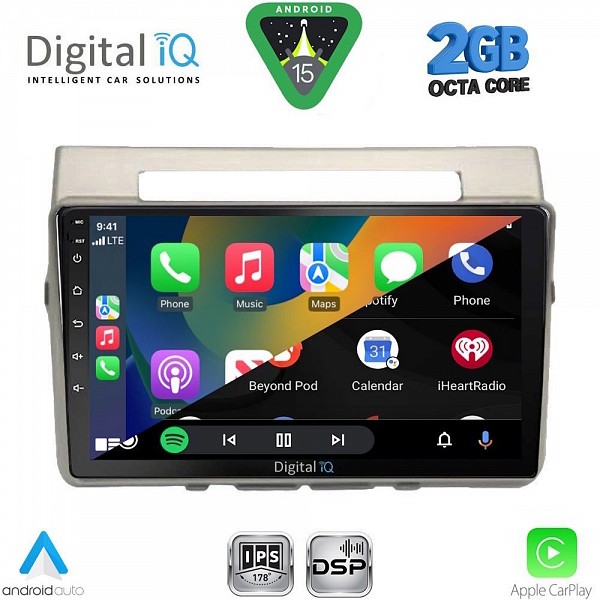 DIGITAL IQ RSF 4711B_CPA (9inc) MULTIMEDIA TABLET for TOYOTA COROLLA VERSO mod. 2004-2009