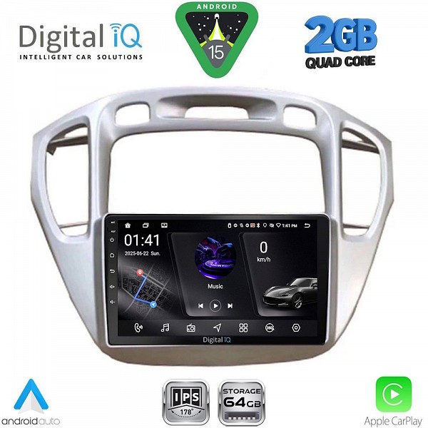 DIGITAL IQ RSF 4718_CPA (9inc) MULTIMEDIA TABLET for TOYOTA HIGHLANDER mod. 2002-2009
