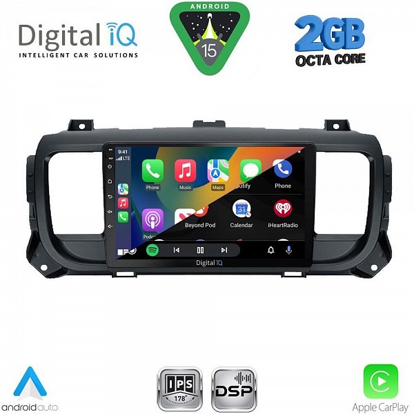 DIGITAL IQ RSF 4729_CPA (9inc) MULTIMEDIA TABLET for CITROEN JUMPY-SPACETOURER ? PEUGEOT EXPERT-TRAVELLER ? TOYOTA PROACE mod.2016-2026