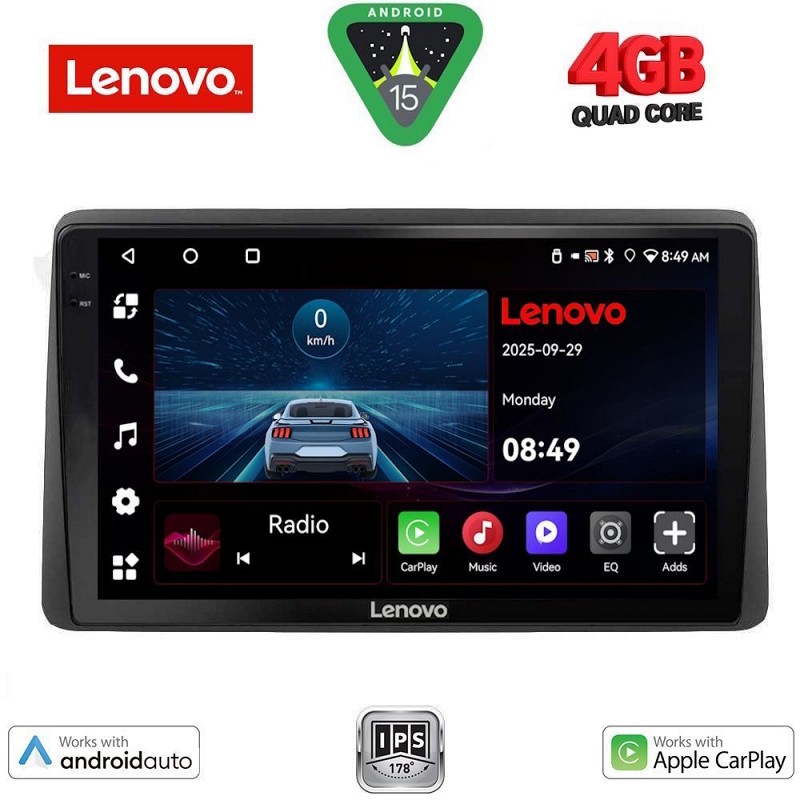 Digital iQ LENOVO LVE 8453_CPAA (10inc) MULTIMEDIA TABLET for NISSAN JUKE mod. 2021>