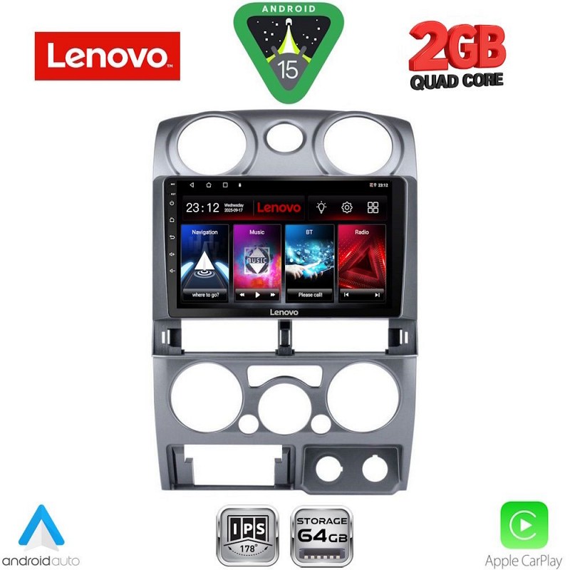 Digital iQ LENOVO LVD 2254SL_CPA (9inc) MULTIMEDIA TABLET for ISUZU D-MAX mod. 2008-2012 (SILVER)