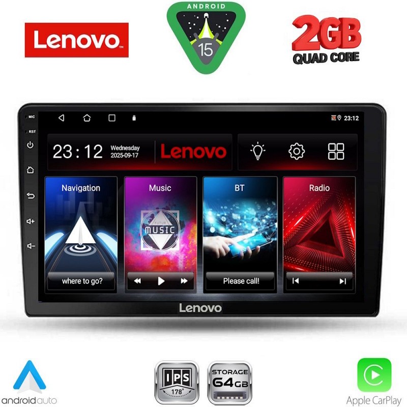 Digital iQ LENOVO LVD 2324_CPA (CLIMA+A/C) (9inc) MULTIMEDIA TABLET for KIA SPORTAGE mod. 2004-2010