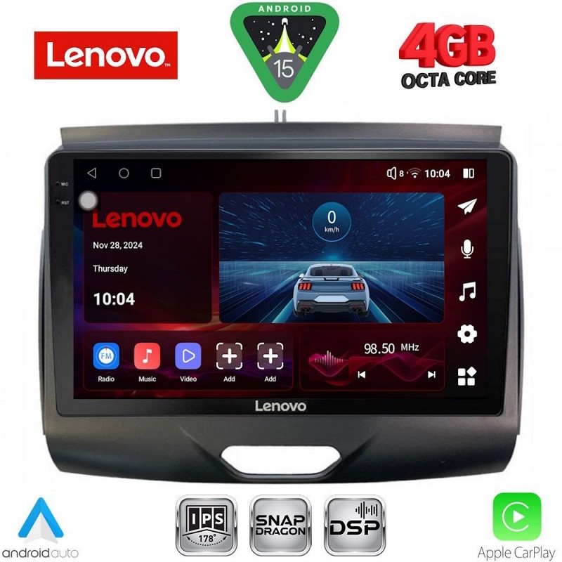 Digital iQ LENOVO SSV 9172_CPA (9inc) MULTIMEDIA TABLET for FORD RANGER mod. 2015-2018