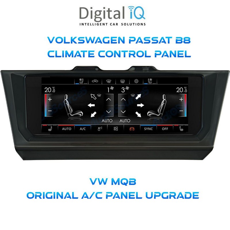 DIGITAL IQ CCP 750_CP (6.9) (MQB) VW PASSAT B8 - ARTEON mod. 2016-2024 CLIMATE CONTROL PANEL ()
