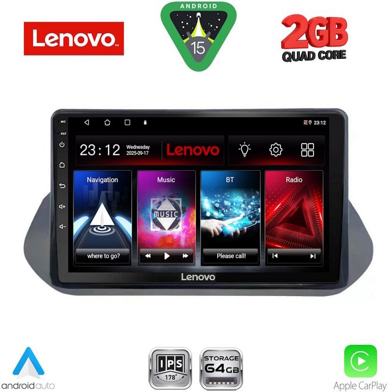 Digital iQ LENOVO LVD 2469_CPA (10inc) MULTIMEDIA TABLET for NISSAN QASHQAI mod. 2021-2024